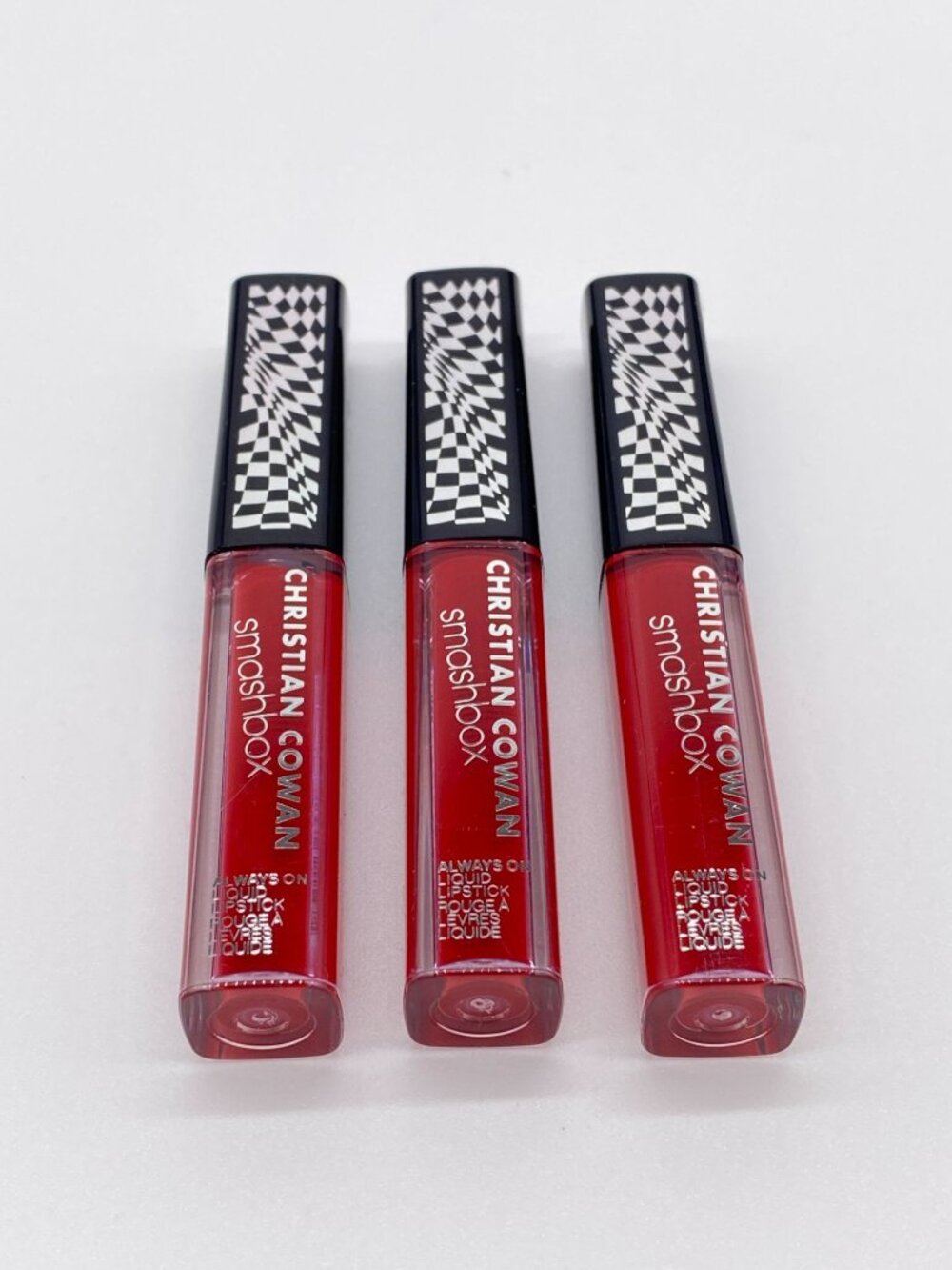 3 Smashbox Christian Cowan Haute Miss Conduct Liquid Lipstick .03 fl oz